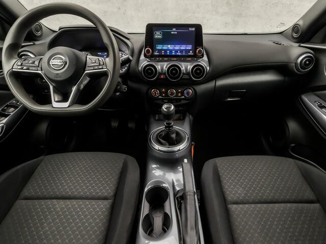 Nissan JUKE 1.0 DIG-T Sport (APPLE CARPLAY, CAMERA, ZWART HEMEL, SPORTSTOELEN, LED KOPLAMPEN, ELEK PAKKET, CRUISE, LM VELGEN, NIEUWE APK, NIEUWSTAAT)