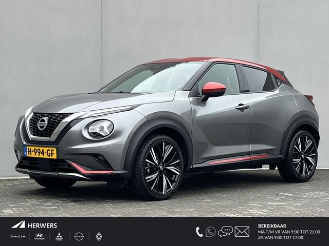 Nissan JUKE 1.0 DIG-T N-Design / Dealeronderhouden / Afneembare Trekhaak (1.250kg) / Apple Carplay/Android Auto / Bose Audio / Voorstoelen Verwarmd / Climate Control / Navigatie / Cruise Control /