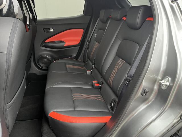 Nissan JUKE 1.0 DIG-T N-Design / Dealeronderhouden / Afneembare Trekhaak (1.250kg) / Apple Carplay/Android Auto / Bose Audio / Voorstoelen Verwarmd / Climate Control / Navigatie / Cruise Control /