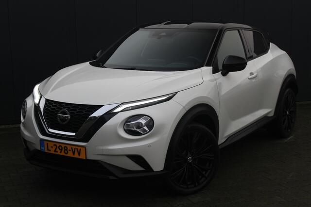 Nissan JUKE 1.0 DIG-T Enigma | Incl. 12 maanden garantie | Bluetooth | Climate control | Cruise control | Airco | Achteruitrijcamera | DAB | Lane assist | Parkeer sensoren | Digitaal instrumentenpaneel | Lichtmetalen velgen