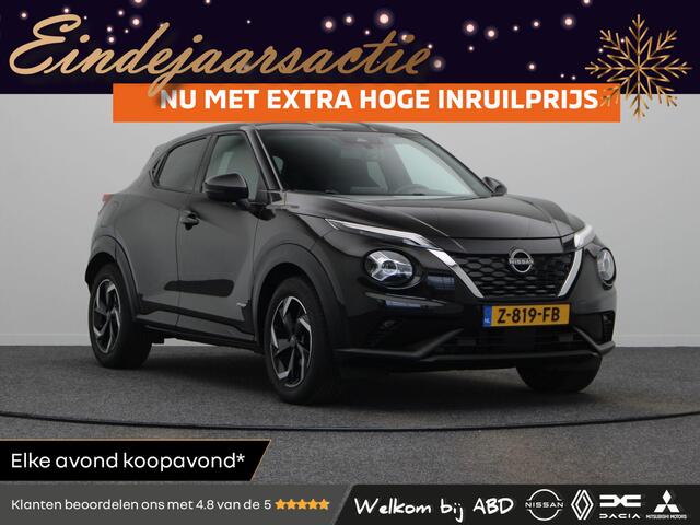 Nissan JUKE 1.6 Hybrid N-Connecta | Rondomzicht camera | Navigatie | Climate control | Apple carplay/android auto | Pilot assist | Stoelverwarming |