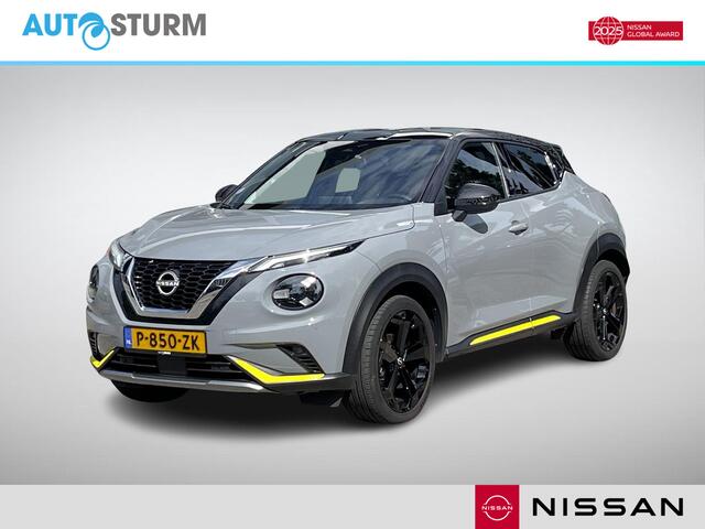 Nissan JUKE 1.0 DIG-T Kiiro | Trekhaak | Navigatie | Camera | 19'' Velgen | Stoelverwarming | Apple Carplay/Android Auto | LED Koplampen | Rijklaarprijs!
