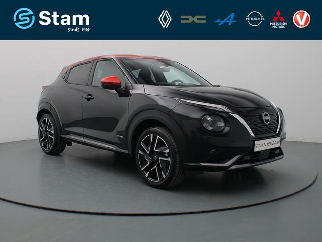 Nissan JUKE 143pk Hybrid N-Design Camera | Cruise | Navi | Parkeersens. v+a | Stoel-/stuur-/voorruitverw.