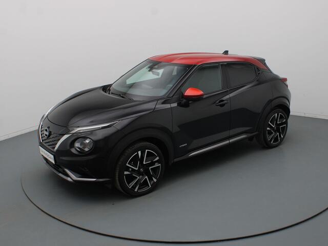 Nissan JUKE 143pk Hybrid N-Design Camera | Cruise | Navi | Parkeersens. v+a | Stoel-/stuur-/voorruitverw.