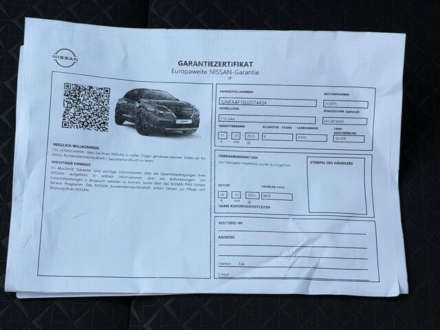 Nissan JUKE 1.0 DIG-T N-Connecta DCT Automaat / Fabrieksgarantie tot 03-2028 / Navigatie / Camera / Stoel & Stuurwielverwarming / Apple Carplay & Android Auto / Cruise Control / Keyless / All Season Banden / DAB / LED /