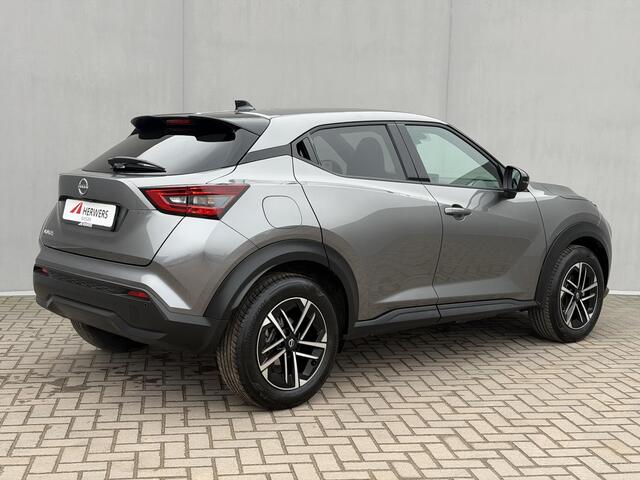 Nissan JUKE 1.0 DIG-T N-Connecta / Fabrieksgarantie tot 4-2028 / Navigatie / Camera / Stoel Verwarming / Stuurwiel Verwarming / Apple Carplay & Android Auto / Cruise Control / Clima / PDC /