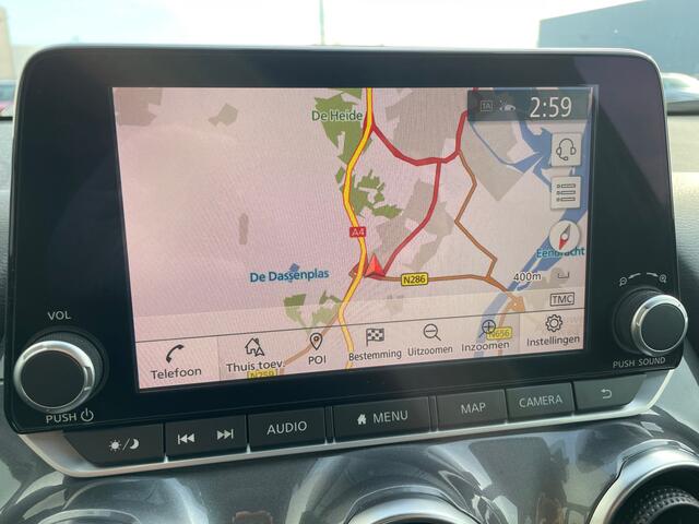 Nissan JUKE 1.0 DIG-T N-Design Navigatie, Climate Control, Cruise Control, 19"Lm, Achteruitrijcamera, Keyless Entry