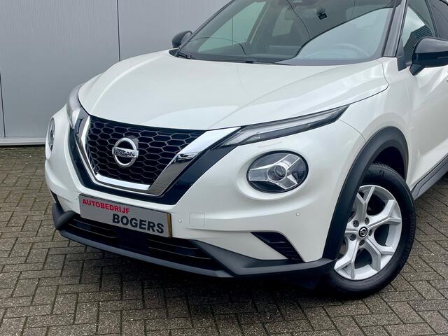Nissan JUKE 1.0 DIG-T N-Connecta Automaat Navigatie ( via Apple Carplay/Android auto ), Climate Control, Cruise Control, 17"Lm, Achteruiterijcamera