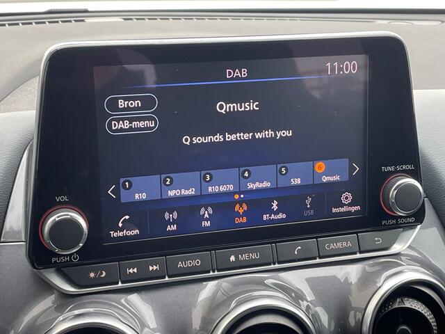 Nissan JUKE 1.0 DIG-T N-Connecta Automaat Navigatie ( via Apple Carplay/Android auto ), Climate Control, Cruise Control, 17"Lm, Achteruiterijcamera