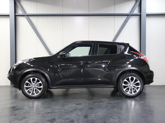 Nissan JUKE 1.2 116PK DIG-T S/S Tekna | Climate Control | Cruise Control | Camera | Bluetooth | Lederen Bekleding | Dodehoek Detectie | Keyless | Xenon | Stoelverwarming | Isofix | Privacy Glass |