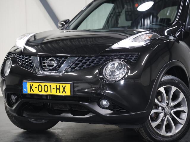 Nissan JUKE 1.2 116PK DIG-T S/S Tekna | Climate Control | Cruise Control | Camera | Bluetooth | Lederen Bekleding | Dodehoek Detectie | Keyless | Xenon | Stoelverwarming | Isofix | Privacy Glass |