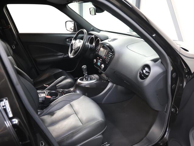 Nissan JUKE 1.2 116PK DIG-T S/S Tekna | Climate Control | Cruise Control | Camera | Bluetooth | Lederen Bekleding | Dodehoek Detectie | Keyless | Xenon | Stoelverwarming | Isofix | Privacy Glass |