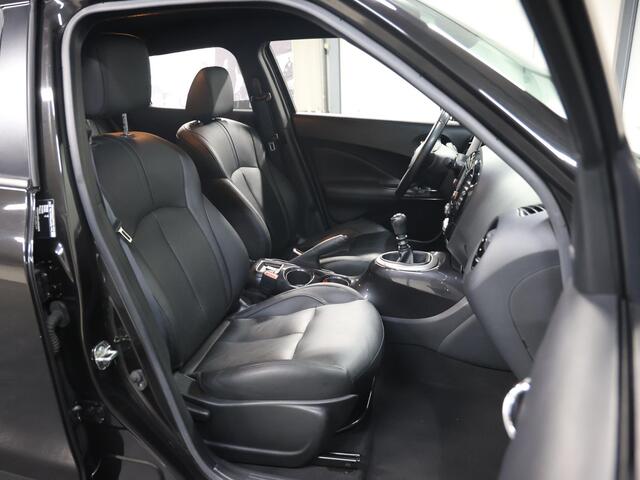 Nissan JUKE 1.2 116PK DIG-T S/S Tekna | Climate Control | Cruise Control | Camera | Bluetooth | Lederen Bekleding | Dodehoek Detectie | Keyless | Xenon | Stoelverwarming | Isofix | Privacy Glass |