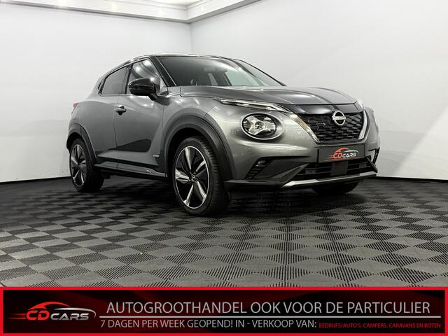 Nissan JUKE 1.6 Hybrid N-Design 360 Camera, Navi, Half leder/Alcantara, Keyless start, Cruise control, Lichtmetalen velgen