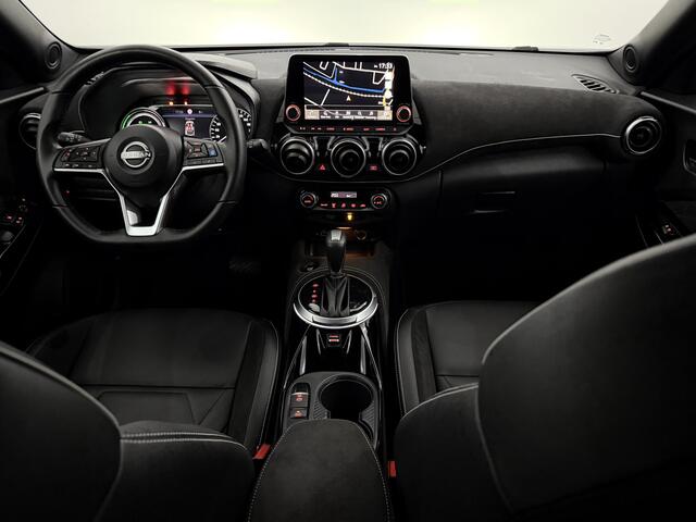 Nissan JUKE 1.6 Hybrid N-Design 360 Camera, Navi, Half leder/Alcantara, Keyless start, Cruise control, Lichtmetalen velgen