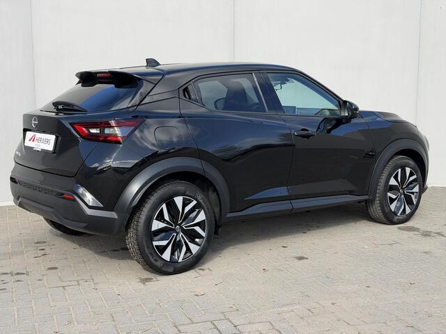 Nissan JUKE 1.0 DIG-T Acenta / Fabrieksgarantie tot 03-2029 / Camera / Navigatie Apple Carplay & AndroidAuto / Stoelverwarming / Cruise Control / DAB / LED / All Season Banden /