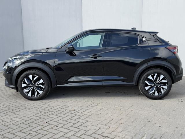 Nissan JUKE 1.0 DIG-T Acenta / Fabrieksgarantie tot 03-2029 / Camera / Navigatie Apple Carplay & AndroidAuto / Stoelverwarming / Cruise Control / DAB / LED / All Season Banden /