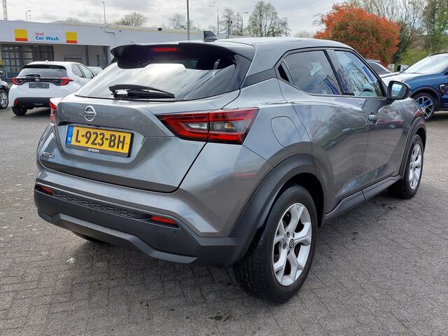 Nissan JUKE 1.0 DIG-T 115pk Business Edition | Navi | Apple Carplay+Android Auto | Clima | Cruise | Led Koplampen | Keyless Entry | Pdc V+A+Camera | Rijstrook+Licht+Regensensor | Privacy Glass | 17''lm