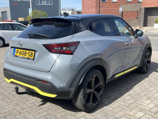 Nissan JUKE 1.0 DIG-T Kiiro Navigatie Trekhaak Camera Carplay Led Koplampen19 Inch Parkeersensoren Sportstoelen Getint Glas NL Auto