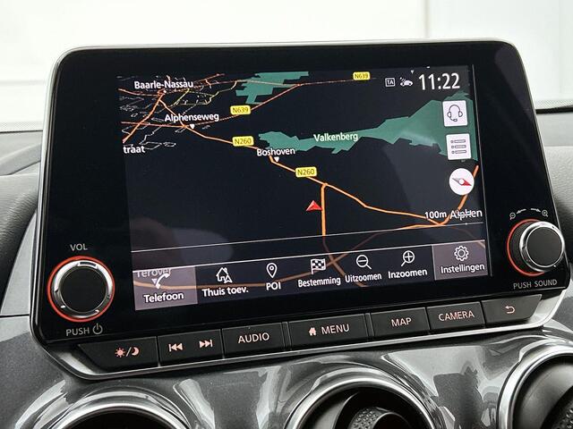 Nissan JUKE 1.0 DIG-T N-Design 114PK | Automaat | Navigatie | 19'' Inch Velgen | Half-Lederen Bekleding | Achteruitrijcamera | Apple CarPlay & Android Auto