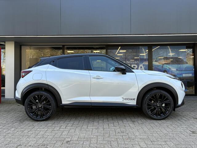 Nissan JUKE 1.6 Hybrid N-Design DEMO | Climate Control | Verwarmbaar stuurwiel | Stoelverwarming | Adaptieve Cruise Control | Voorruitverwarming | Navigatiesysteem | Achteruitrijcamera | Fabrieksgarantie