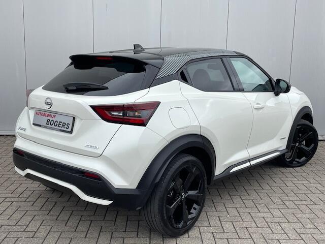 Nissan JUKE 1.6 Hybrid Premiere Edition Automaat Navigatie, Climate Control, Leder, 19"lm, Achteruitrijcamera, Stoel/Stuurverwarming