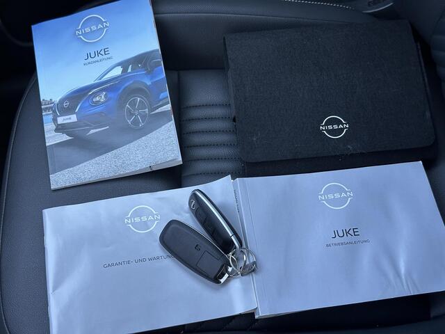 Nissan JUKE 1.0 DIG-T Tekna / Navigatie / Camera / Adpatieve Cruise / Lederen Bekleding / Stoelverwarming / Stuurwiel Verwarming / 360 Camera / DAB
