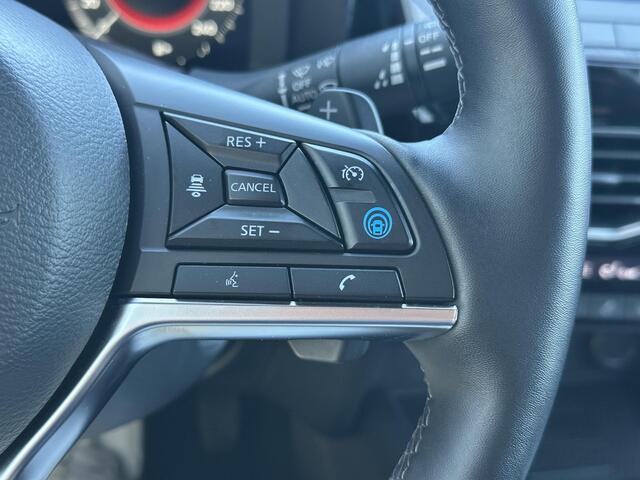 Nissan JUKE 1.0 DIG-T Tekna / Navigatie / Camera / Adpatieve Cruise / Lederen Bekleding / Stoelverwarming / Stuurwiel Verwarming / 360 Camera / DAB