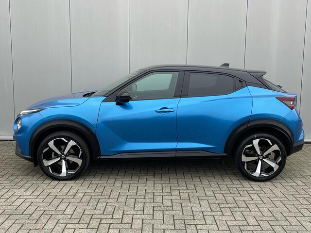 Nissan JUKE 1.0 DIG-T Tekna Automaat Navigatie, Half Leder, Climate Control, 360 Camera, 19"Lm, Adaptive Cruise Control, Stoel/Stuurverwarming