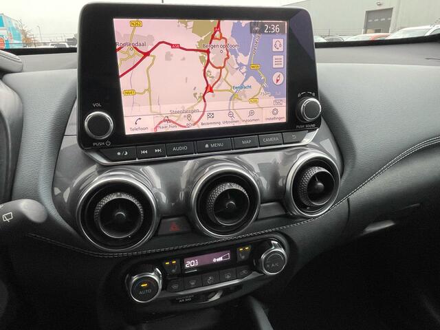 Nissan JUKE 1.0 DIG-T Tekna Automaat Navigatie, Half Leder, Climate Control, 360 Camera, 19"Lm, Adaptive Cruise Control, Stoel/Stuurverwarming