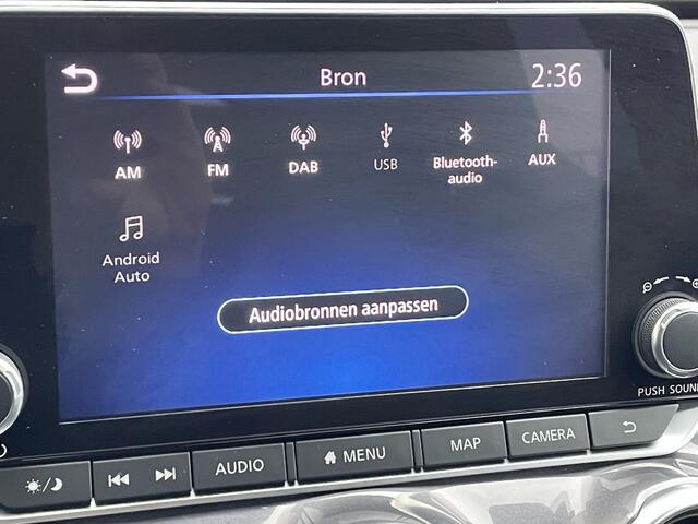 Nissan JUKE 1.0 DIG-T Tekna Automaat Navigatie, Half Leder, Climate Control, 360 Camera, 19"Lm, Adaptive Cruise Control, Stoel/Stuurverwarming