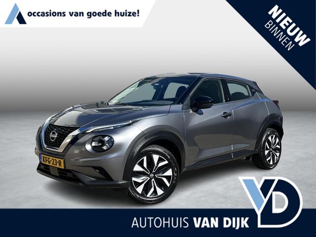 Nissan JUKE 1.0 DIG-T Acenta | Navi/Clima/Cruise/17"/Camera/Apple CarPlay-Android Auto/Verw.Voorstoelen