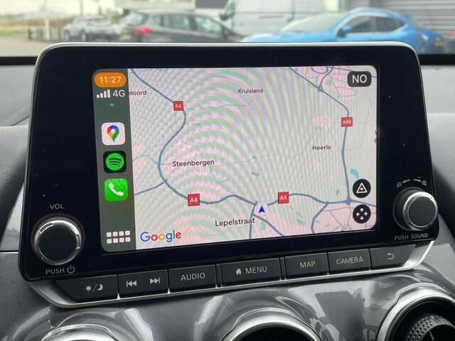 Nissan JUKE 1.0 DIG-T N-Connecta Automaat Navigatie, Climate Control, Half Leder, LED, 17"Lm, Stoel/Stuurverwarming, Achteruitrijcamera