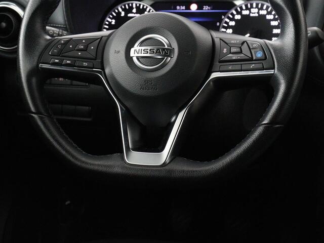 Nissan JUKE 1.0 DIG-T Tekna | 39.900km NAP | 360 Camera | Carplay | Half leder | Sportstoelen | Side Assist | Keyless | Full LED | Climate control | Parkeerhulp