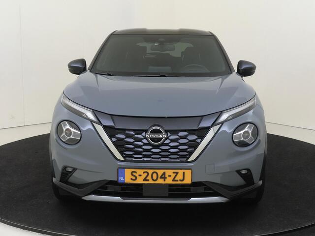 Nissan JUKE 1.6 Hybrid N-Design | airco automatisch | Apple Carplay/Android Auto | Autonomous Emergency Braking | cruise control | lederen interieurdelen | LED koplampen | lichtmetalen velgen 19" | navigatiesysteem full map |