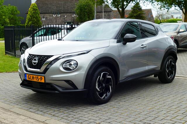 Nissan JUKE 1.0 DIG-T N-Connecta. Bi-Tone, Camera, Navi, Clima, Stoel&StuurVerw, Haak 1250kg