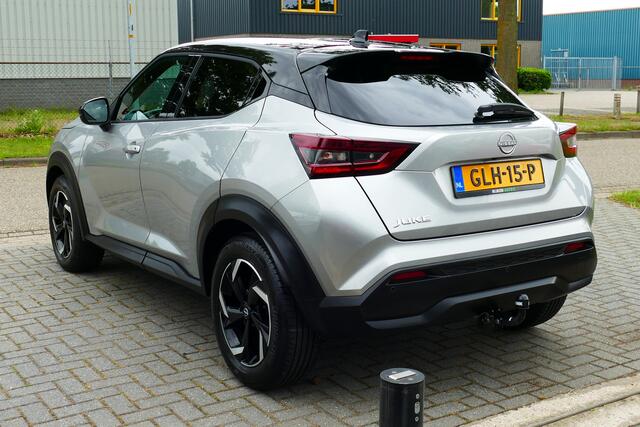 Nissan JUKE 1.0 DIG-T N-Connecta. Bi-Tone, Camera, Navi, Clima, Stoel&StuurVerw, Haak 1250kg