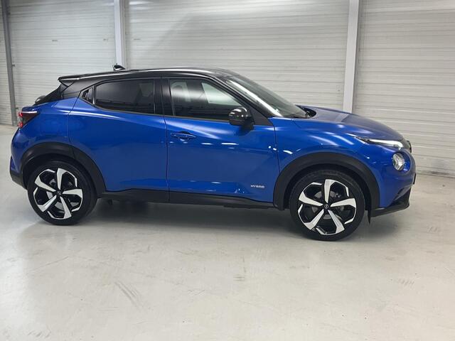 Nissan JUKE 1.6 Hybrid Tekna / Automaat / Afneembare trekhaak / Dealeronderhouden / Bose sound / Lederen bekleding.
