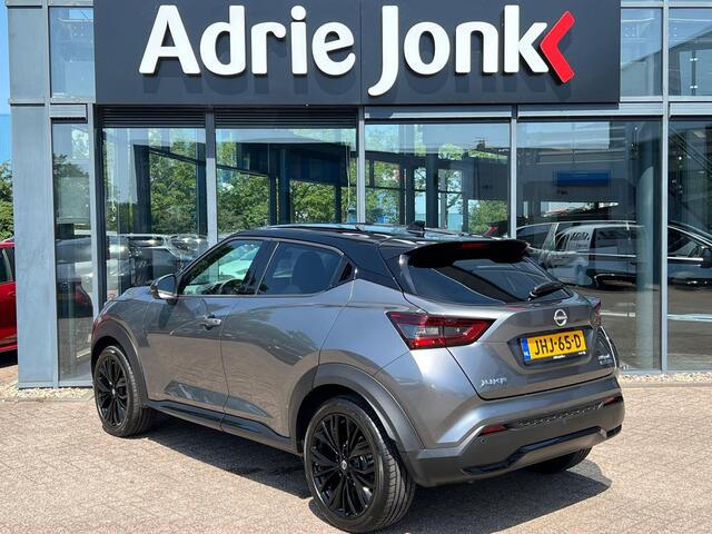 Nissan JUKE 1.6 Hybrid N-Sport | AUTOMAAT | NED AUTO | 1E EIGENAAR | ACC | 360 CAMERA | STOEL + STUUR VERWARMING | NAVIGATIE | APPLE & ANDROID AUTO |