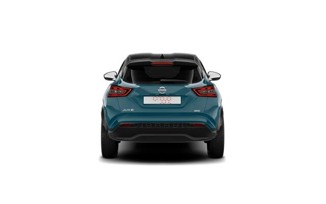 Nissan JUKE Pulse Hybrid 143 | "Interior Pack Plus" - donkerblauw kunstleer + gemêleerde inzetstukken | Blind Spot (Warning & Intervention) | Draadloze Apple Carplay® & Android Auto®