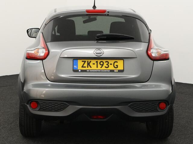 Nissan JUKE 1.2 DIG-T S/S N-Connecta Achteruitrijcamera, Bluetooth, Cruise control, Keyless entry, Lederen bekleding, Buitenspiegels elektrisch verstel- en verwarmbaar