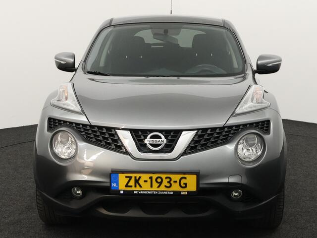 Nissan JUKE 1.2 DIG-T S/S N-Connecta Achteruitrijcamera, Bluetooth, Cruise control, Keyless entry, Lederen bekleding, Buitenspiegels elektrisch verstel- en verwarmbaar
