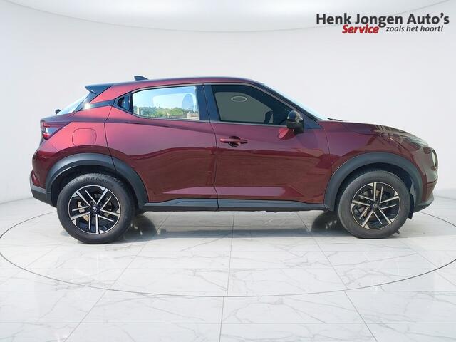 Nissan JUKE 1.0 DIG-T N-Connecta AUTOMAAT uit 2024 Rijklaar + 12 maanden Bovag-garantie Henk Jongen Auto's in Helmond, al 50 jaar service zoals 't hoort!