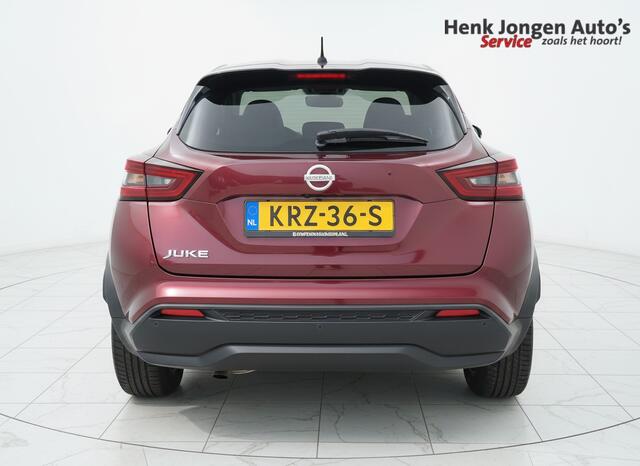 Nissan JUKE 1.0 DIG-T N-Connecta AUTOMAAT uit 2024 Rijklaar + 12 maanden Bovag-garantie Henk Jongen Auto's in Helmond, al 50 jaar service zoals 't hoort!