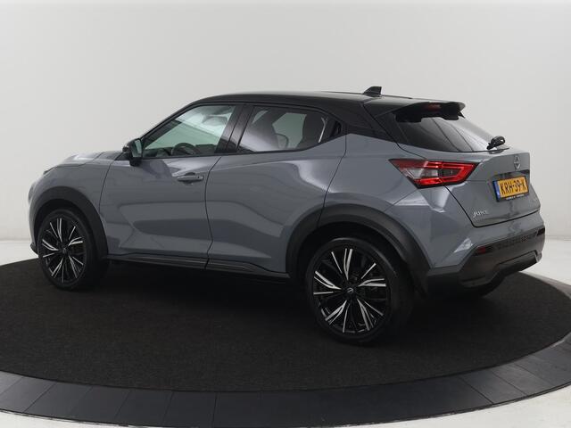 Nissan JUKE 1.0 DIG-T N-Design | Half leder | Carplay | Cruise control | Park assist | Camera | Climate control | Keyless | Lichtmetaal 19" |