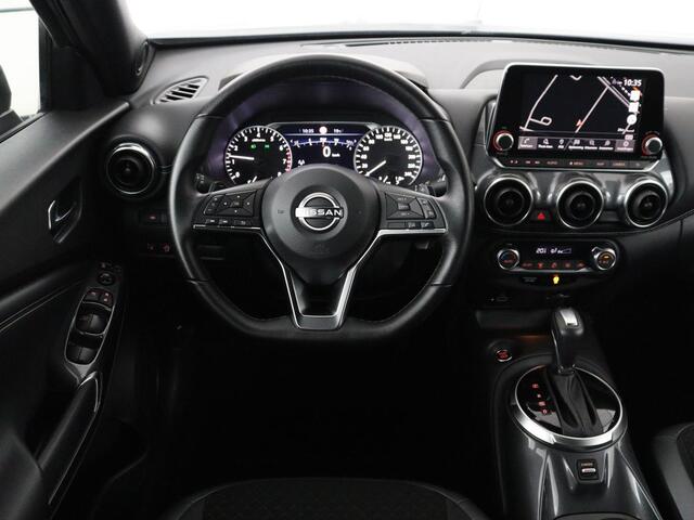 Nissan JUKE 1.0 DIG-T N-Design | Half leder | Carplay | Cruise control | Park assist | Camera | Climate control | Keyless | Lichtmetaal 19" |