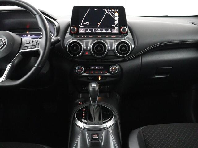 Nissan JUKE 1.0 DIG-T N-Design | Half leder | Carplay | Cruise control | Park assist | Camera | Climate control | Keyless | Lichtmetaal 19" |