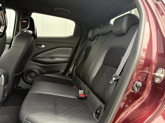 Nissan JUKE 1.0 DIG-T N-Design / Leder-stof bekleding / Airco / Stoelverwarming / Cruise control / Apple Carplay/Android Auto / Navigatie /