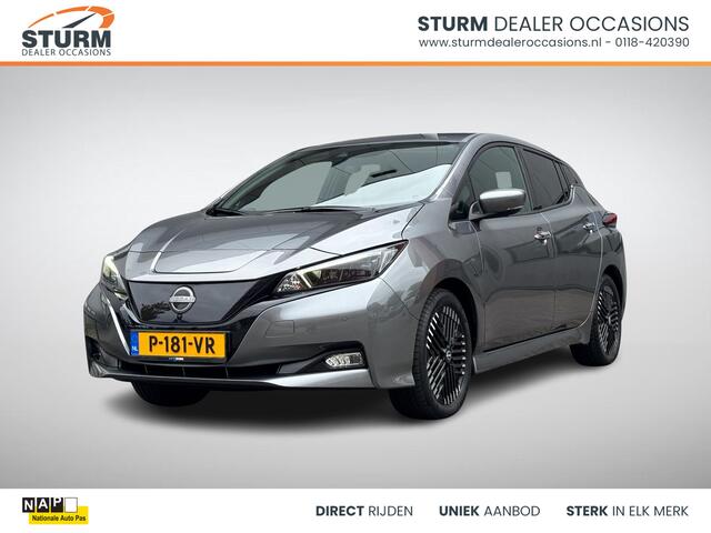 Nissan LEAF N-Connecta 40 kWh LED Pack | Stuur- + Stoelverwarming | Adapt. Cruise Control | 360° Camera | Apple Carplay/Andoid Auto | Keyless Entry | Rijklaarprijs!