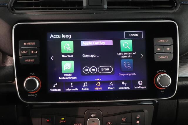 Nissan LEAF N-Connecta 40 kWh | 360° Camera | Stoelverwarming | Adaptieve cruisecontrol | Climate control | Key-less | Navigatie |